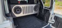 Jeep Wrangler JKU JLU DUAL 12 VENTED & DUAL 8 COAX SUB BOX